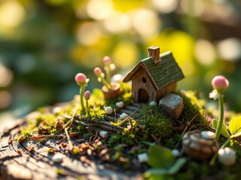 5 Easy Ways How to Build a Miniature Fairy Garden